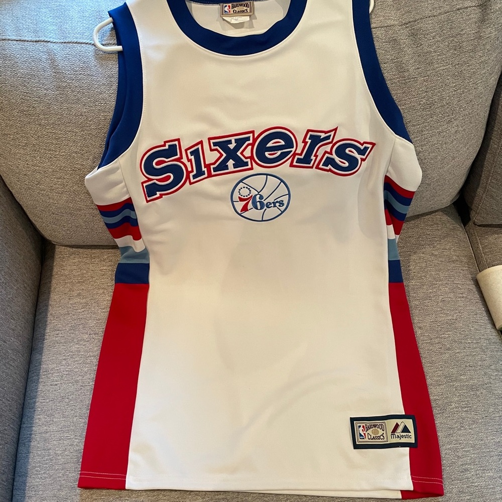 Philadelphia Sixers hardwood classic jersey